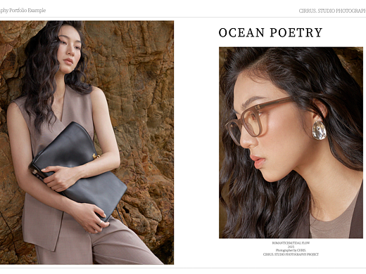 拍了拍早春系列 | 海风环绕 发丝轻拂 | 服装拍摄