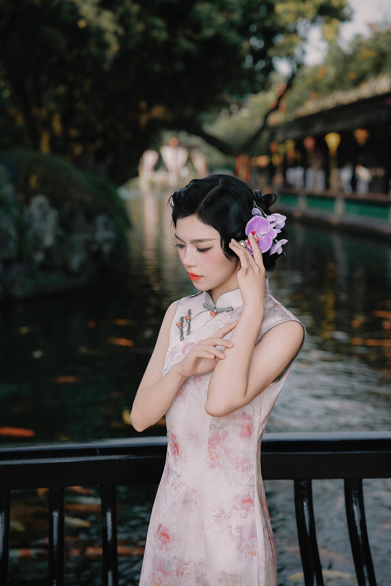 芳华佳人，旗袍美女。（图ZNDA0MjU1Nzcy） - 时尚/艺术摄影 - 站酷设计师摄影师森明原创素材 - 站酷ZCOOL