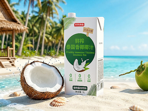 产品摄影 I 泰国香椰椰汁 ✖ 礼想抱福