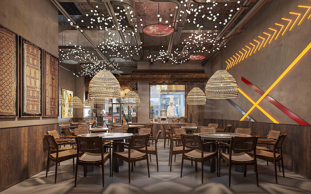 土菜馆的装饰 使得与众不同（图ZNDA0MjY0MTY0） - 酒店餐饮设计 - 站酷设计师苏子叶susu原创素材 - 站酷ZCOOL