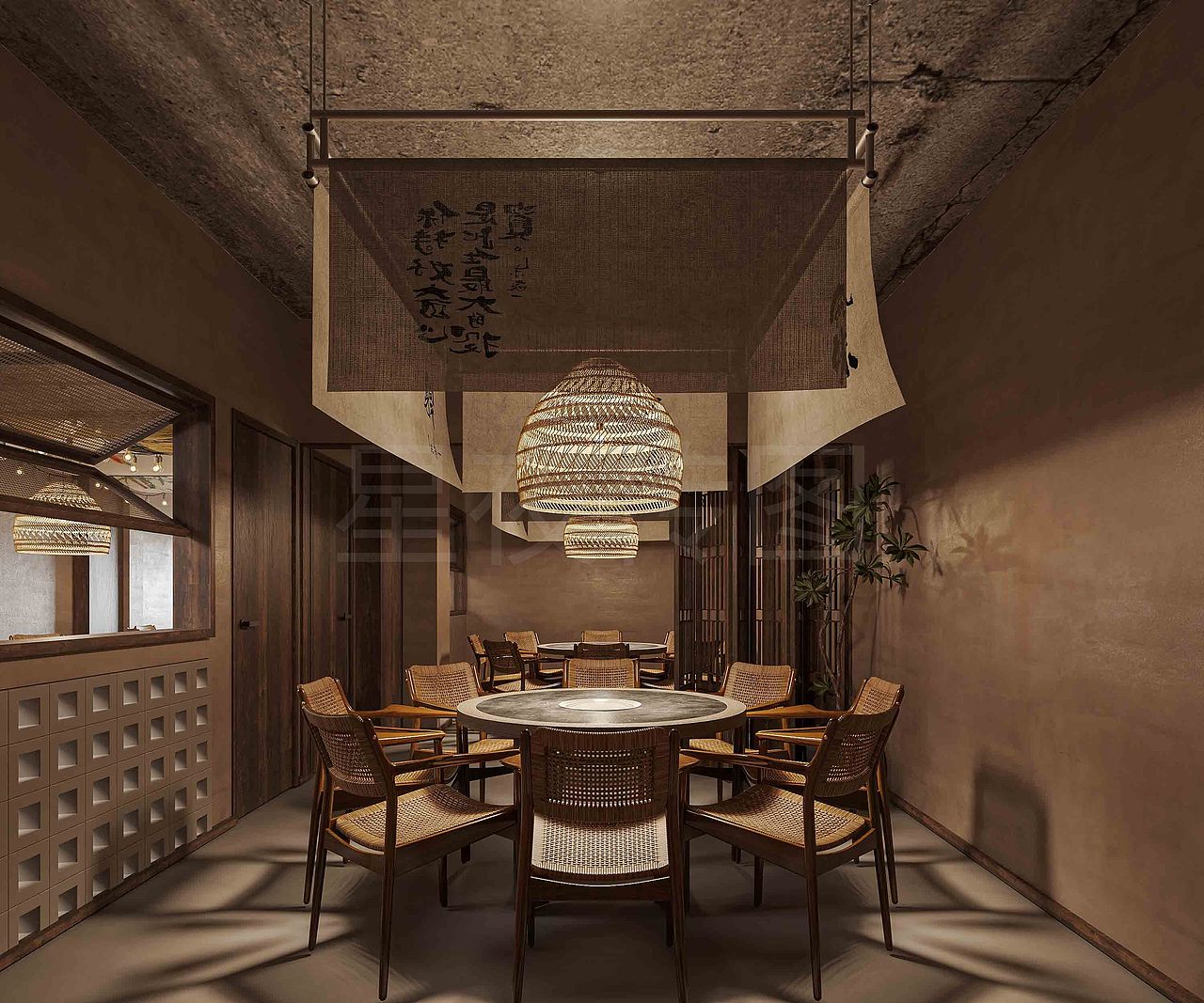 土菜馆的装饰 使得与众不同（图ZNDA0MjY0MTUy） - 酒店餐饮设计 - 站酷设计师苏子叶susu原创素材 - 站酷ZCOOL