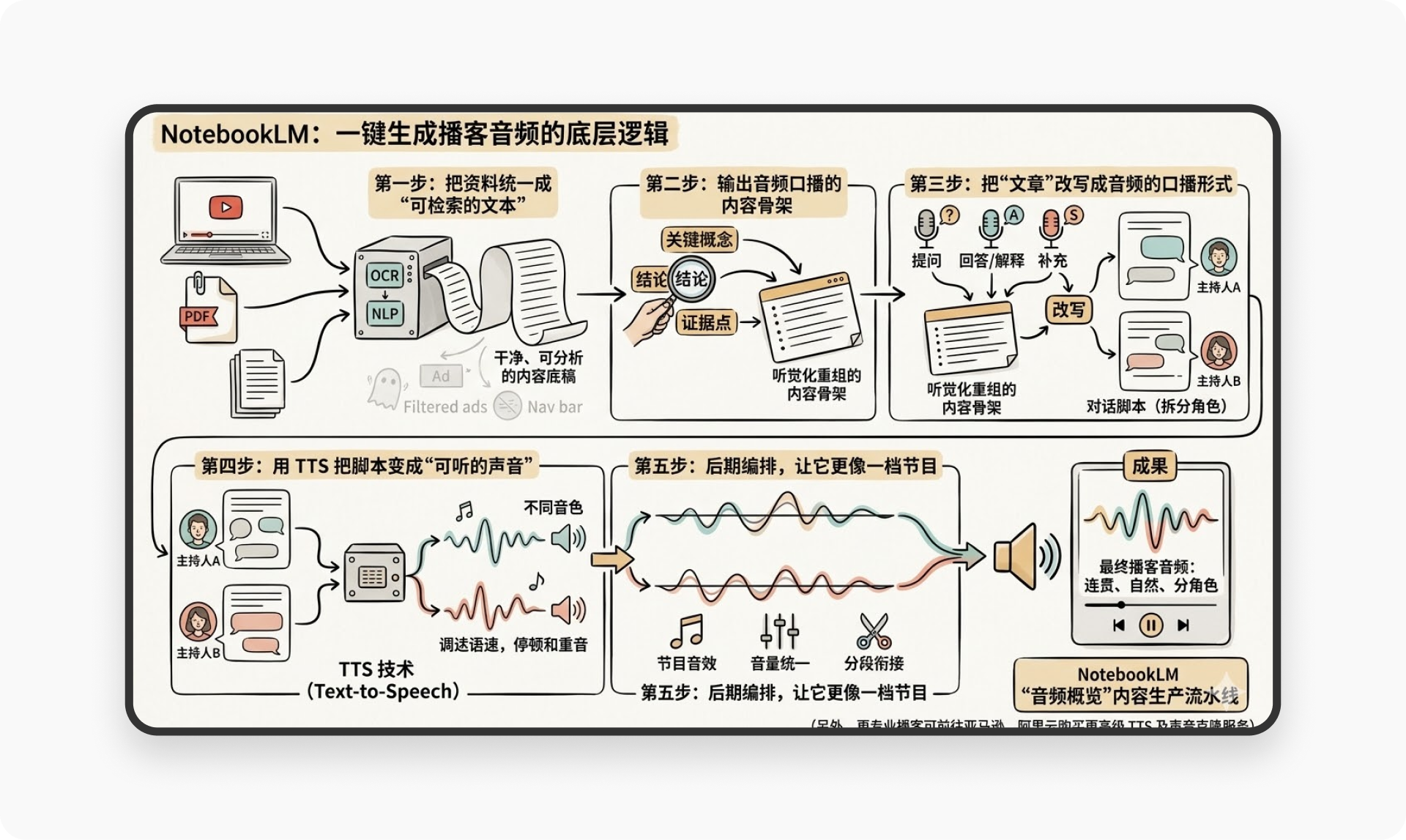 1.2 万字拆解 NotebookLM丨如何用 AI打造你的知识树?(图ZMTU0ODE4MDA=) - 观点 - 站酷设计师廖尔摩斯原创素材 - 站酷ZCOOL