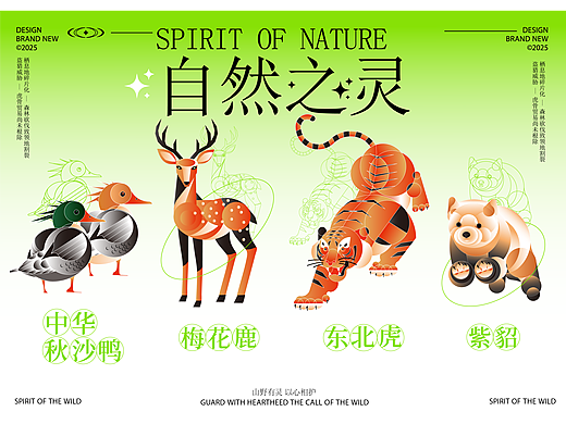 公益活动视觉设计——自然之灵