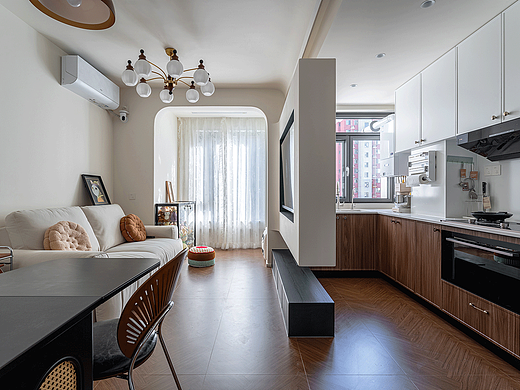 36㎡中古混搭小家，原本是住得下，现在是住得爽