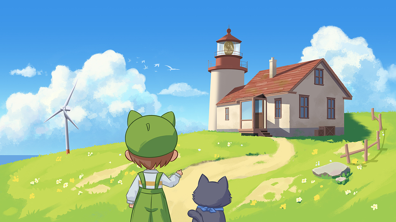 山上小屋（图ZNDA0Mjc2OTc2） - 创作习作 - 站酷设计师插画师龙小西原创素材 - 站酷ZCOOL