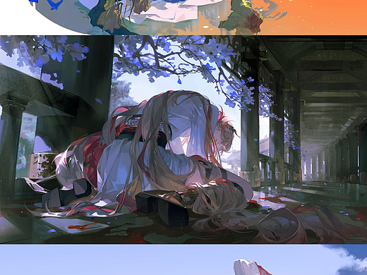 水彩二次元(个人主页-ZNzMzMjcyMjQ=) - 商业插画 - 站酷设计师洛天一下原创素材 - 站酷ZCOOL