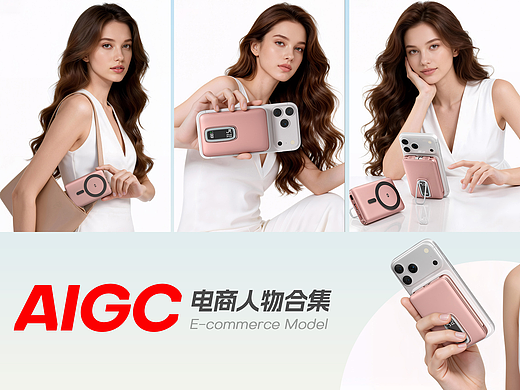 Ai模特合集 × AIGC辅助日常工作设计