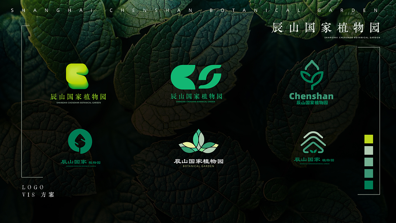辰山植物园logo VI设计与应用提案（图ZNDA0MzA5OTky） - 品牌 - 站酷设计师NPC有块小鱼干原创素材 - 站酷ZCOOL