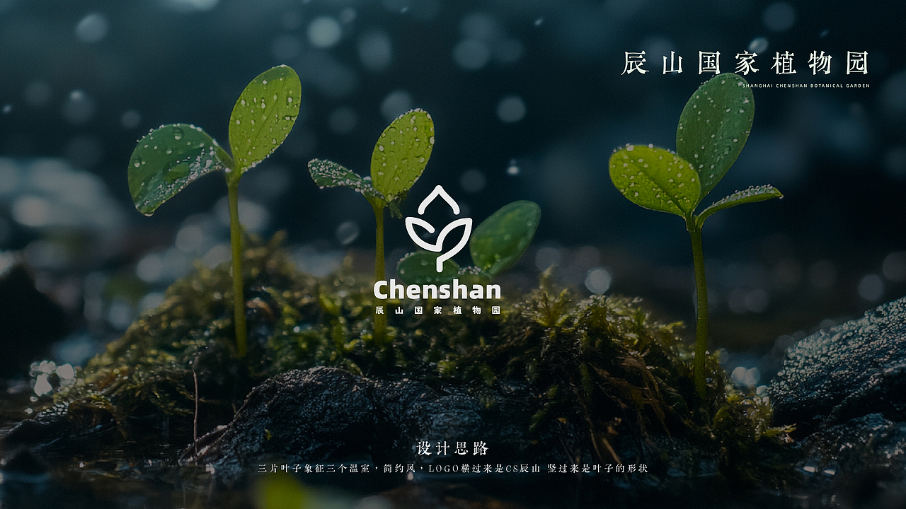 辰山植物园logo VI设计与应用提案（图ZNDA0MzEwMDAw） - 品牌 - 站酷设计师NPC有块小鱼干原创素材 - 站酷ZCOOL
