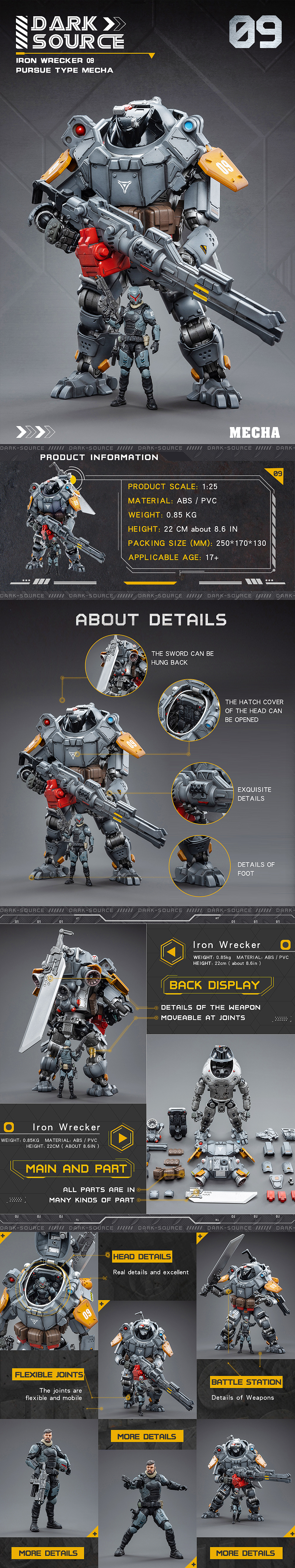 机甲详情3（图ZNDA0MjkzODAw） - 玩具 - 站酷设计师Ahri丶可乐原创素材 - 站酷ZCOOL