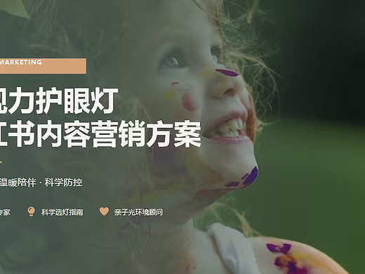 2025好视力护眼灯小红书内容营销方案-28P