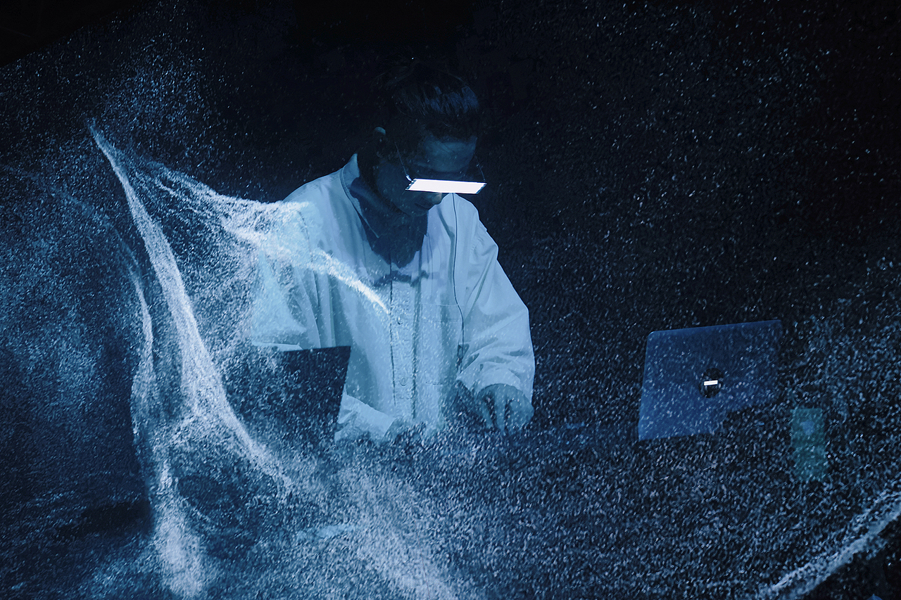 声光电融合的体验！视听艺术现场演出「未知序列」（图ZNDA0Mjk2NzY0） - 舞台美术 - 站酷设计师艺术家胡帅原创素材 - 站酷ZCOOL