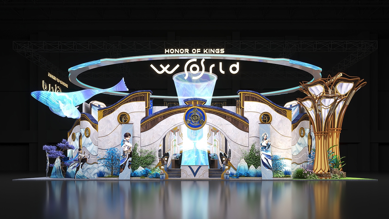 王者荣耀世界_德国科隆游戏展2025（图ZNDA0Mjk4MjE2） - 场景 - 站酷设计师Andy_Kuang原创素材 - 站酷ZCOOL