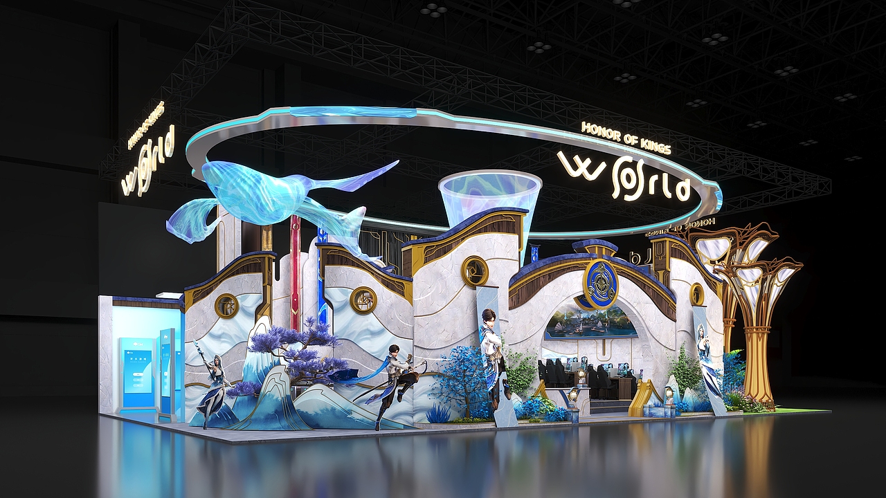 王者荣耀世界_德国科隆游戏展2025（图ZNDA0Mjk4MjIw） - 场景 - 站酷设计师Andy_Kuang原创素材 - 站酷ZCOOL