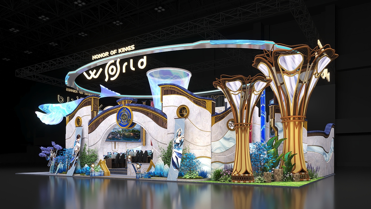 王者荣耀世界_德国科隆游戏展2025（图ZNDA0Mjk4MjEy） - 场景 - 站酷设计师Andy_Kuang原创素材 - 站酷ZCOOL