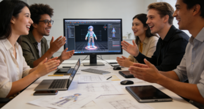 裸眼3D赋能品牌传播：角色动画类广告制作指南及其价值探讨（图ZMTU0ODMzOTY=） - 资讯 - 站酷设计师天津酷锐科技原创素材 - 站酷ZCOOL