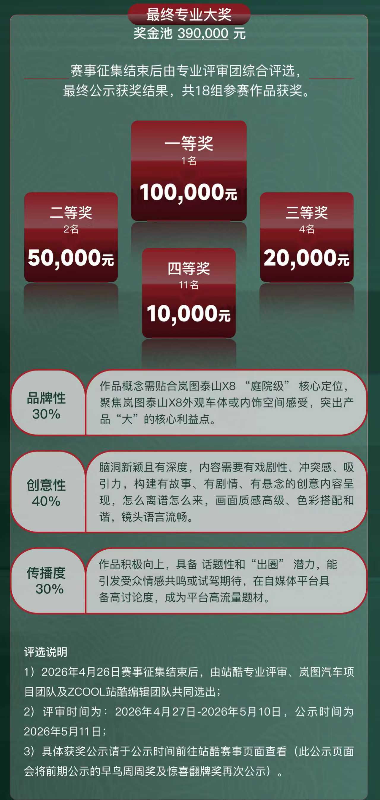 岚图汽车X站酷联合搞事，80万奖金寻“脑洞”大神！（图ZMTU0ODM4NjQ=） - 资讯 - 站酷设计师站酷共创原创素材 - 站酷ZCOOL