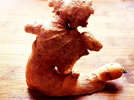 一块生姜的自然杰作