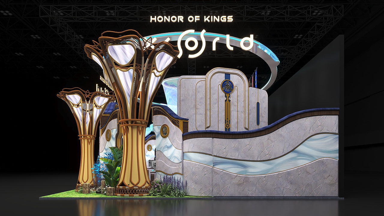 王者荣耀世界_德国科隆游戏展2025（图ZNDA0MzE2MzIw） - 场景 - 站酷设计师Andy_Kuang原创素材 - 站酷ZCOOL