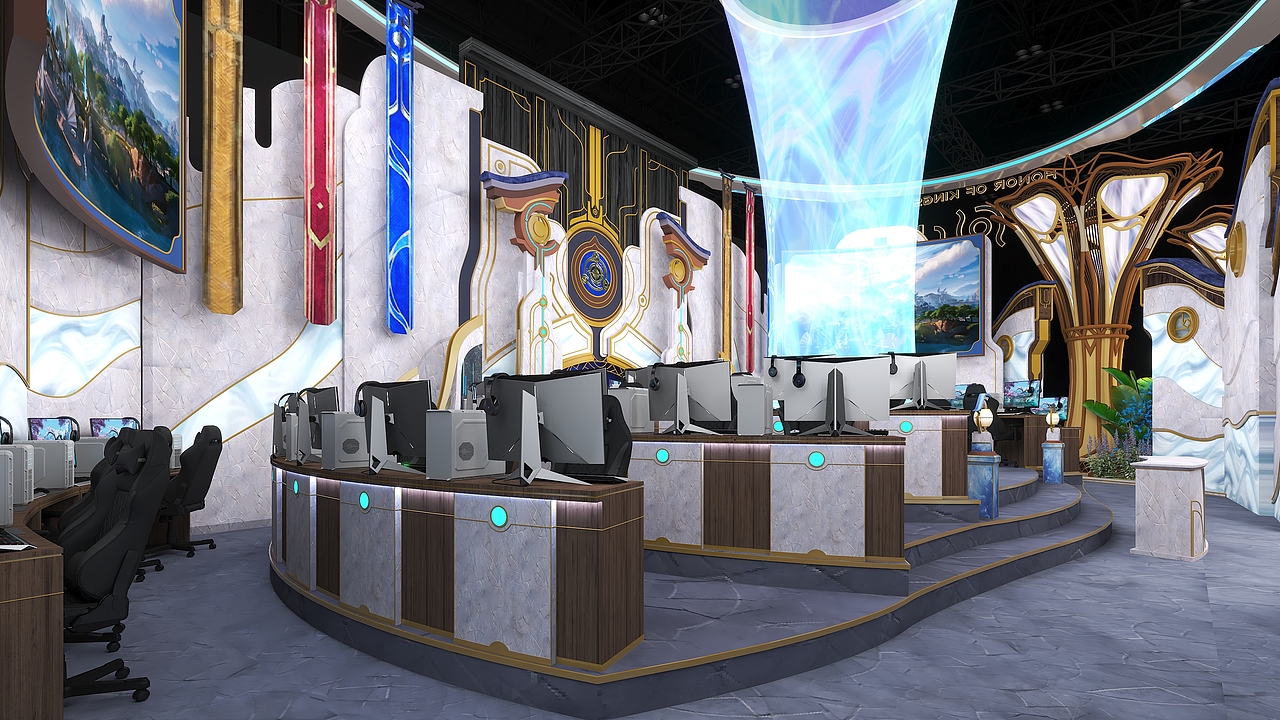 王者荣耀世界_德国科隆游戏展2025（图ZNDA0MzE2MzI4） - 场景 - 站酷设计师Andy_Kuang原创素材 - 站酷ZCOOL