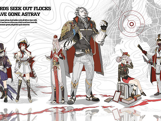 《迷途牧羊人》角色原畫（個人主頁-ZNzMzMzA5MDQ=） - 游戲原畫 - 站酷設(shè)計師中胡子原創(chuàng)素材 - 站酷ZCOOL