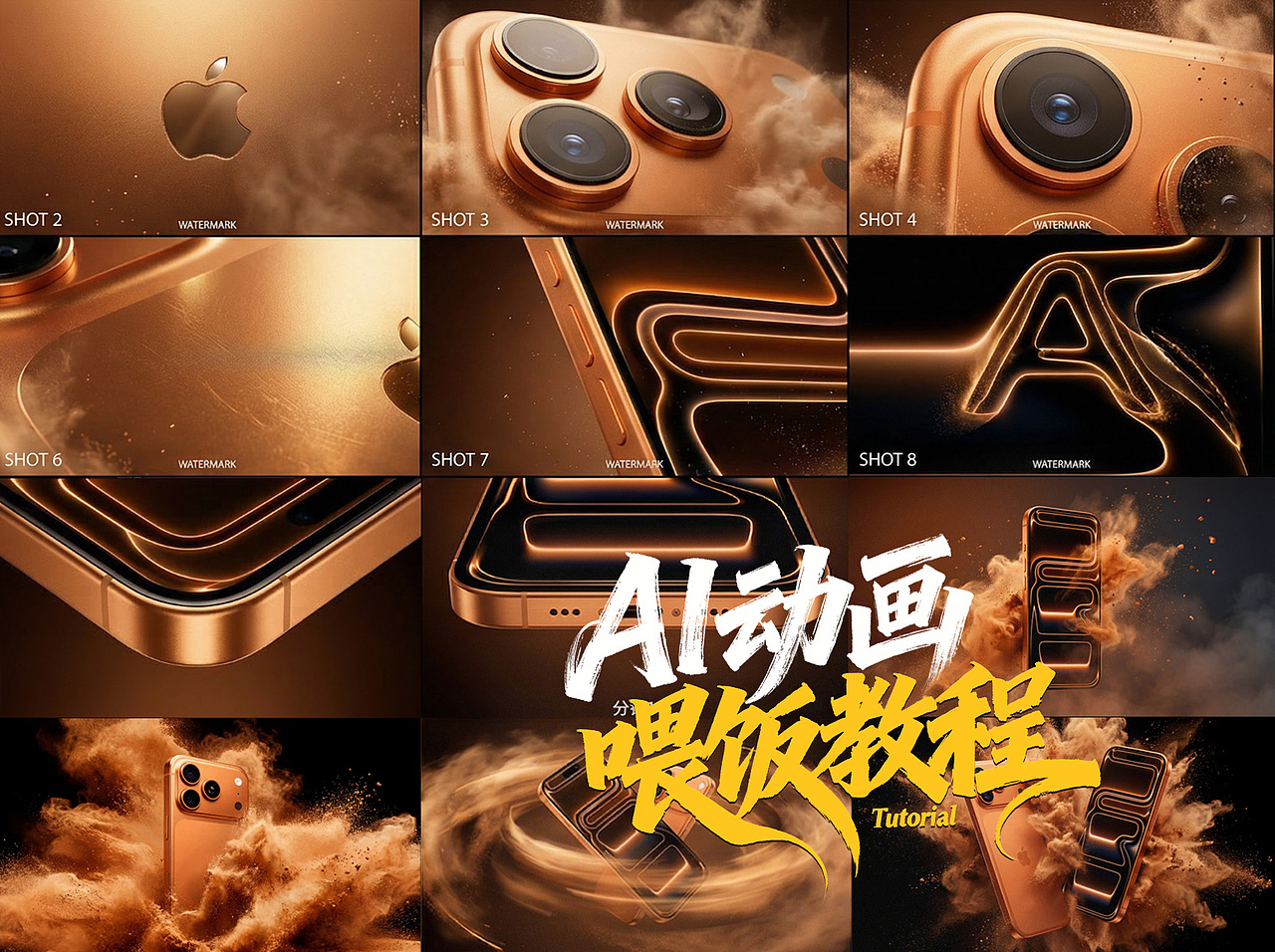 AIGC赋能手机/美妆产品广告片（喂饭教程）（图ZNDA0MzE5MTA0） - AI作品 - 站酷设计师尤鹿AIGC原创素材 - 站酷ZCOOL