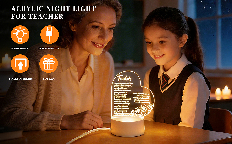 【亚马逊】教师感恩夜灯：用场景化视觉传递情感价值（图ZNDA0MzI3Nzcy） - 海报 - 站酷设计师地瓜师原创素材 - 站酷ZCOOL