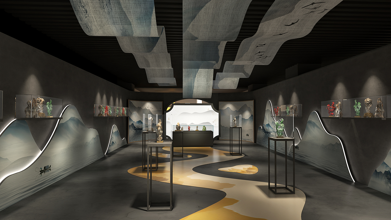 一个艺术展（图ZNDA0MzI4NTU2） - 商业空间设计 - 站酷设计师JAZZ余原创素材 - 站酷ZCOOL