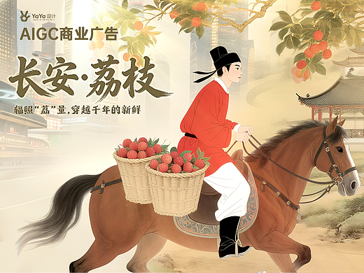 穿越与现代荔枝保鲜 | AI+AE 融合科普动画