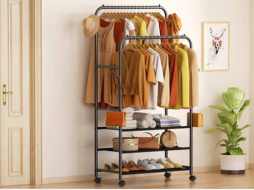 衣帽架跨境电商产品渲染