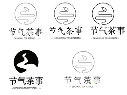 “节气茶叶”logo设计