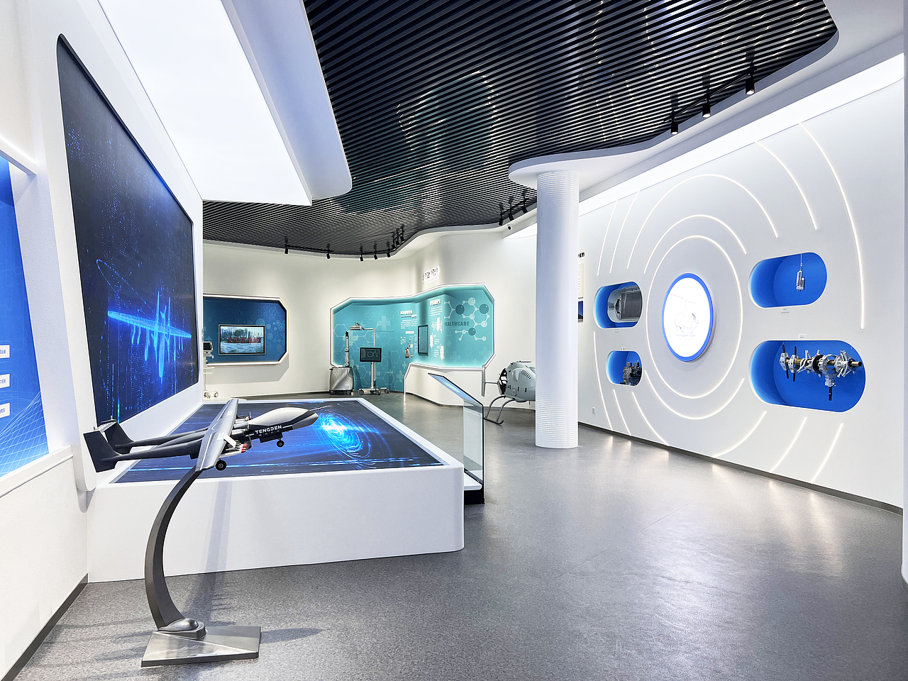 企业展厅设计天花板！这样设计更出彩...（图ZNDA0MzM5NzUy） - 展陈设计 - 站酷设计师博达至成展馆建设原创素材 - 站酷ZCOOL