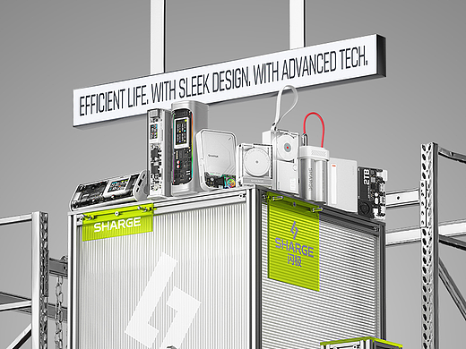 SHARGE闪极 2021-2025历年产品系列图⚡️