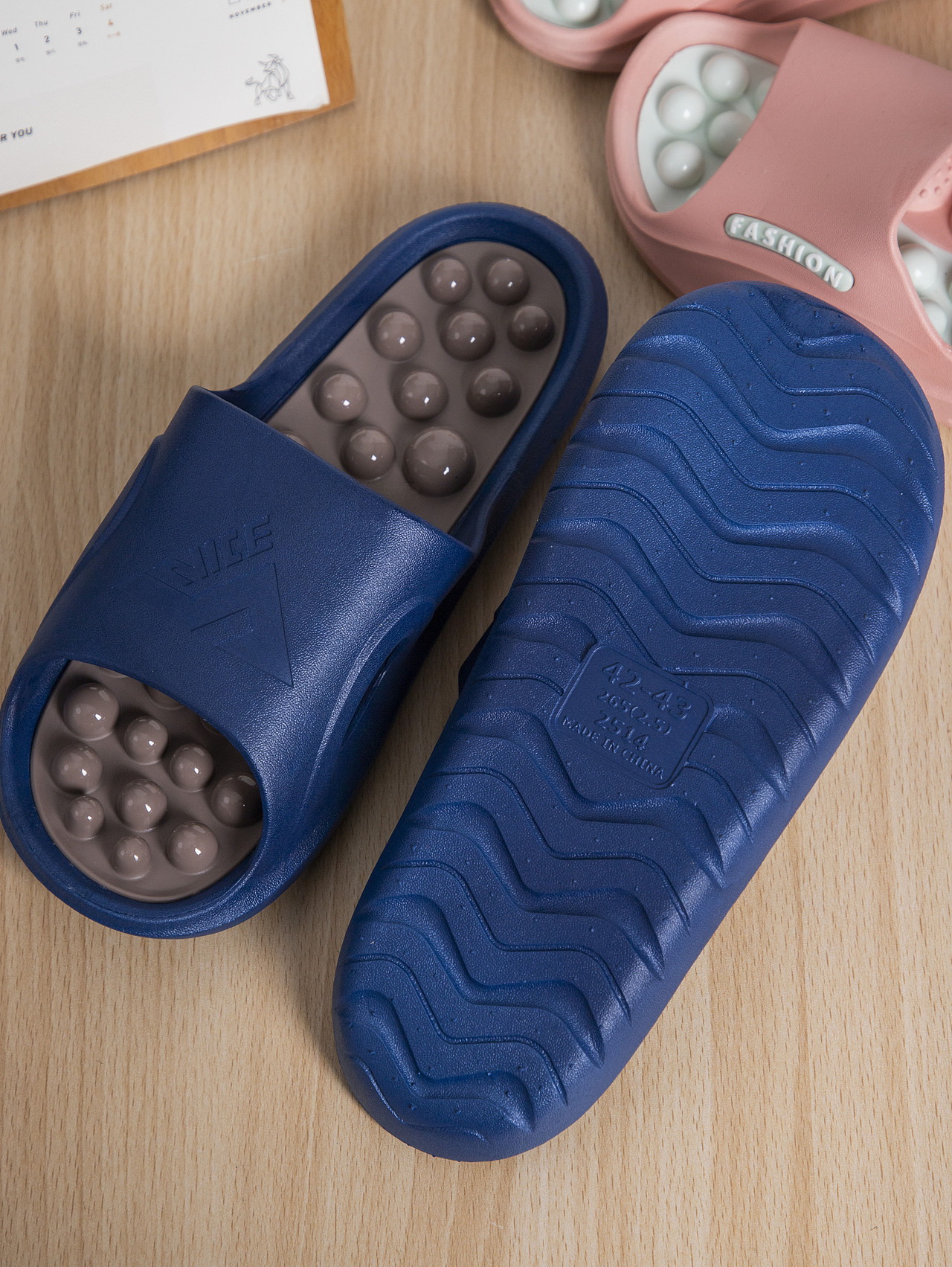 有间|沐初良品穴位按摩拖鞋（图ZNDA0MzUwNzc2） - 产品摄影 - 站酷设计师有间图片社原创素材 - 站酷ZCOOL