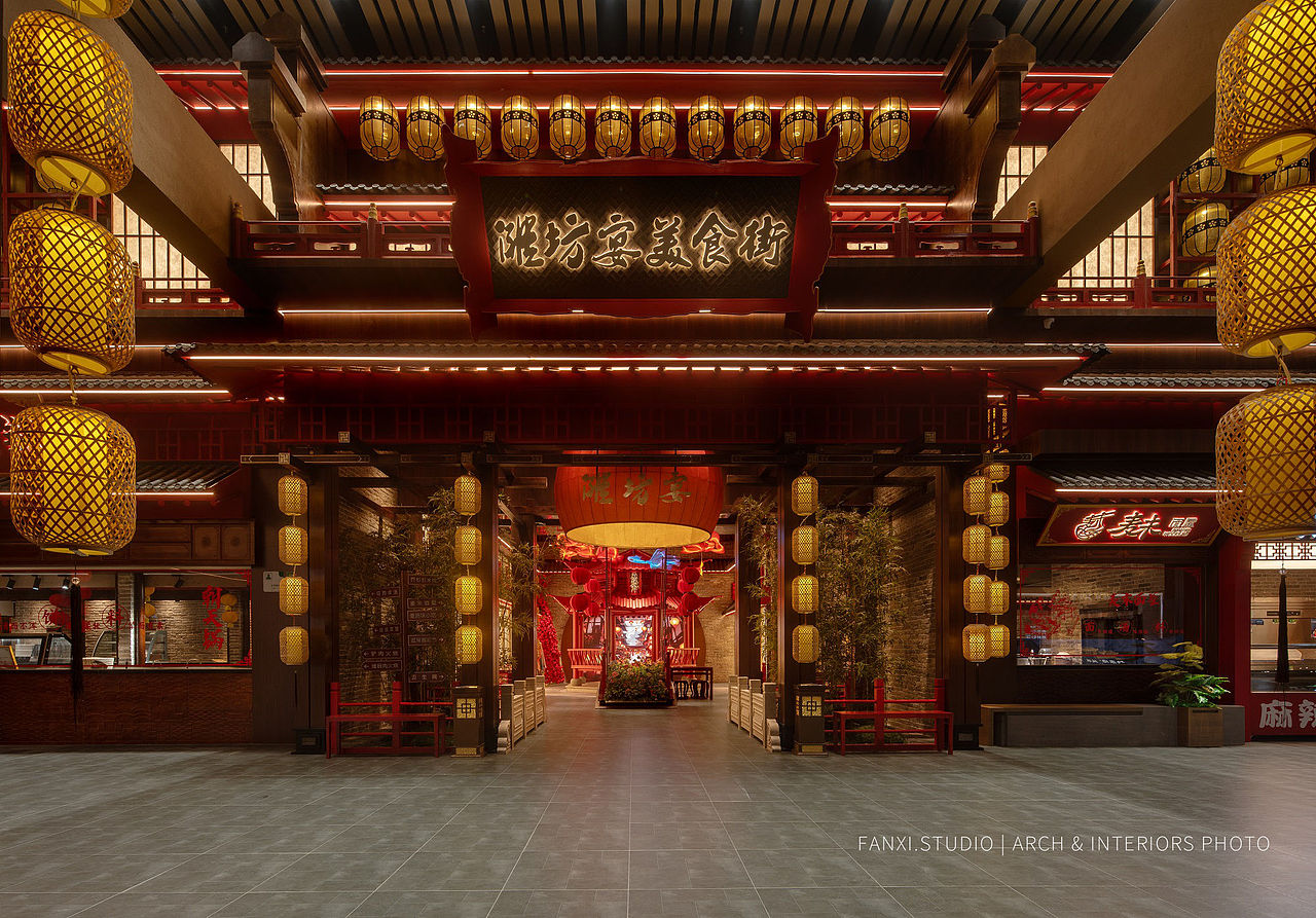 空间摄影 | 潍坊宴商业街（图ZNDA0MzU3Mjcy） - 环境/建筑摄影 - 站酷设计师建筑摄影师崔宏强原创素材 - 站酷ZCOOL