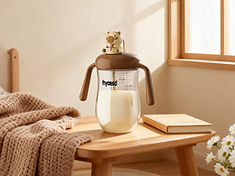 母嬰奶瓶渲染-詳情頁