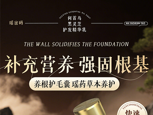 个人护理-护法洗发水详情页设计