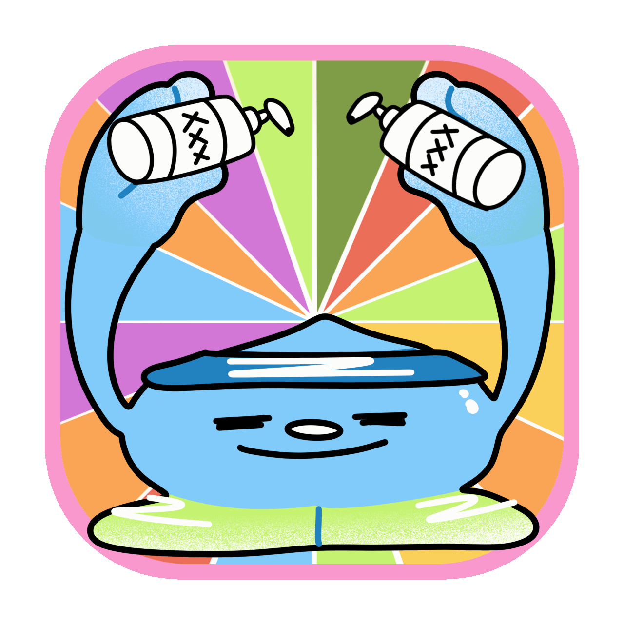 小水滴IP形象设计（图ZNDA0MzYzNjU2） - 网络表情 - 站酷设计师蒙启毅原创素材 - 站酷ZCOOL