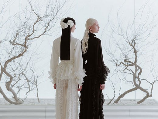 摄影灵感｜ai置景 枝与白