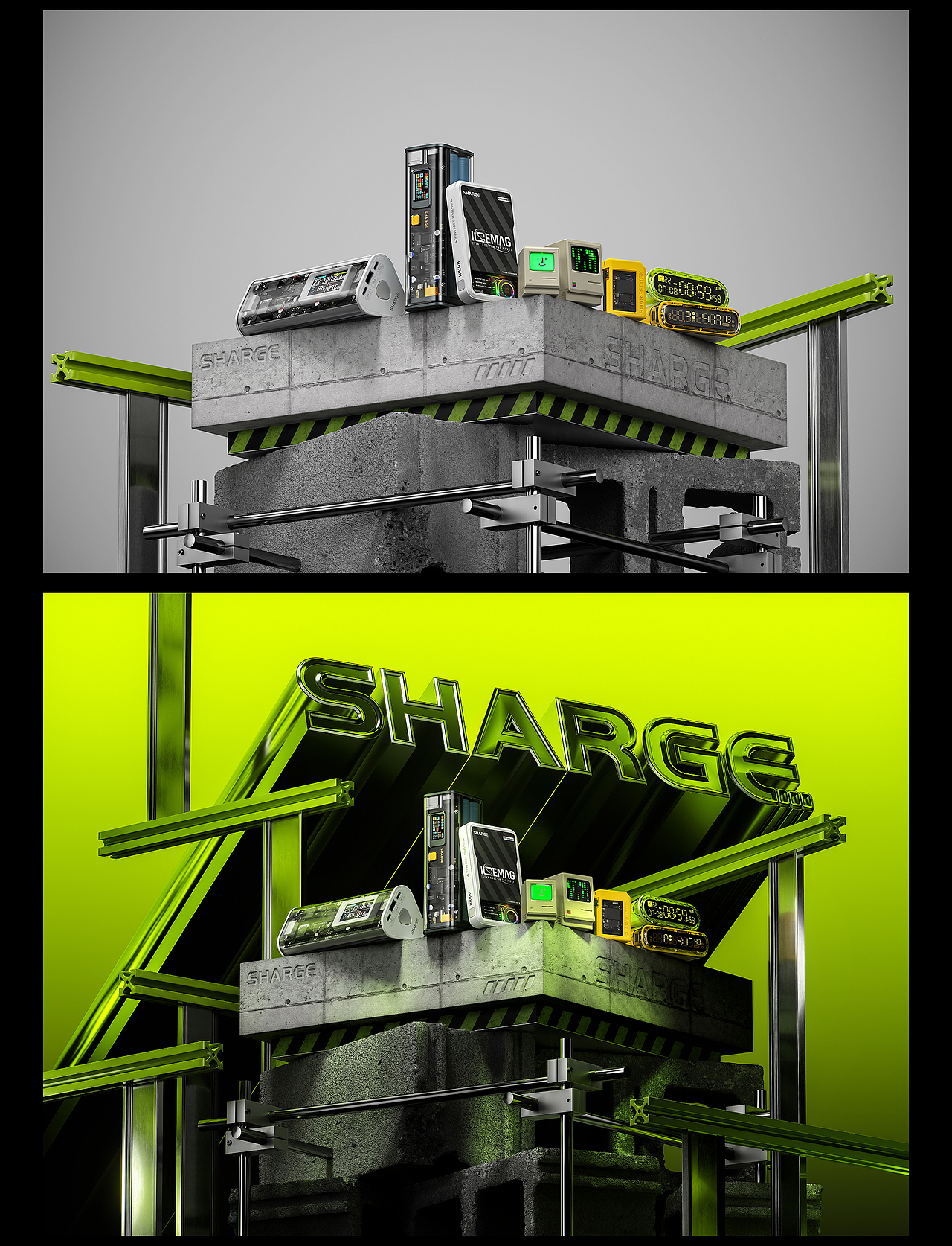 SHARGE闪极 2021-2025历年产品系列图⚡️（图ZNDA0Mzc2ODUy） - 实验艺术 - 站酷设计师黑色句号原创素材 - 站酷ZCOOL