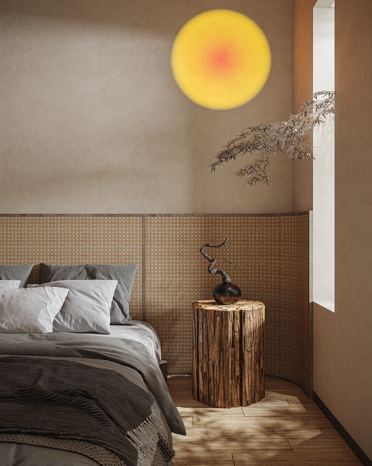 【松间小驻】时光的纹理：原木&老料&侘寂疯 素^木（图ZNDA0MzgxMTQw） - 商业空间设计 - 站酷设计师锐雅空间设计原创素材 - 站酷ZCOOL