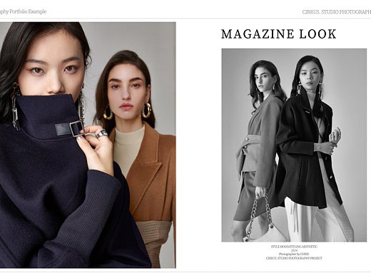 极简look｜lookbook拍摄｜商业摄影｜lookbook案例