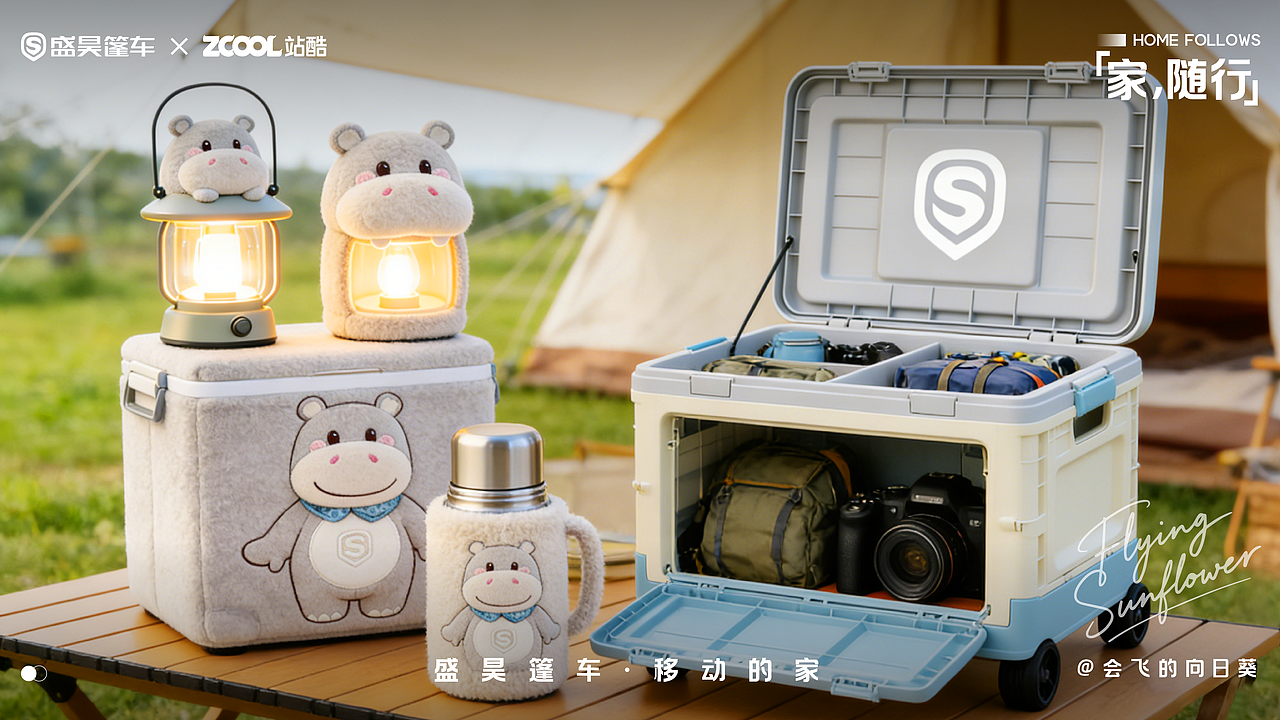 「家随行」——盛昊篷车·移动的家（图ZNDA0Mzg3MzMy） - 机械/交通 - 站酷设计师金小暖设计原创素材 - 站酷ZCOOL