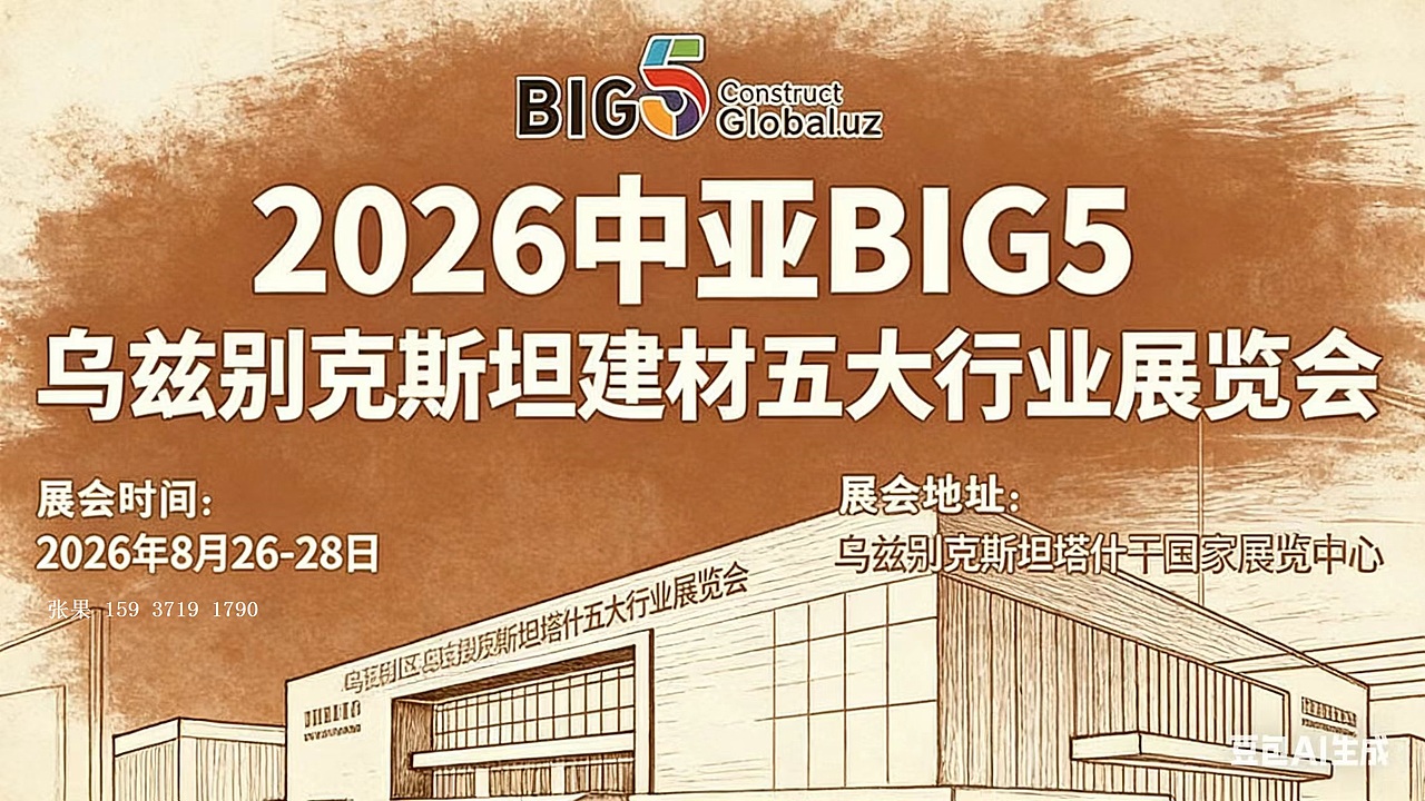 BIG5 Uzbekistan 2026（图ZNDA0MzkzMjQ0） - 包装 - 站酷设计师展会通张原创素材 - 站酷ZCOOL