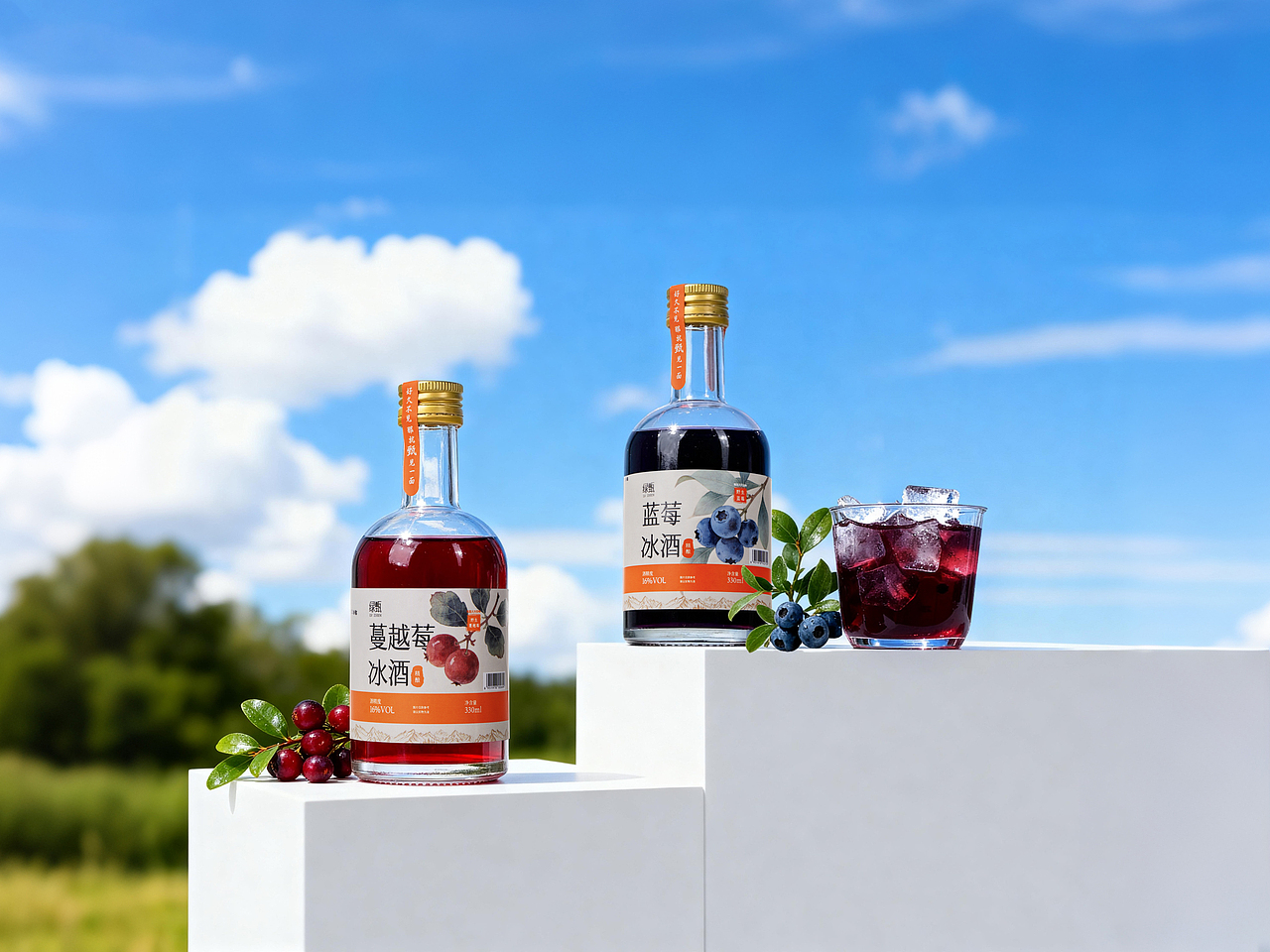 藍(lán)莓蔓越莓冰酒（圖ZNDA0MzkzNjA4） - 產(chǎn)品攝影 - 站酷設(shè)計師馬思諾原創(chuàng)素材 - 站酷ZCOOL