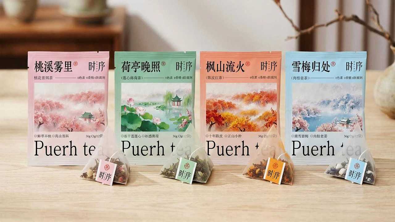 花茶全套包装设计（图ZNDA0MzkzOTUy） - 包装 - 站酷设计师O小白白O原创素材 - 站酷ZCOOL