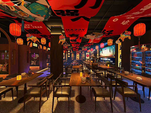 酒馆效果图设计