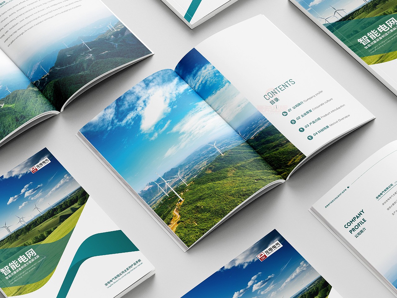 一希品牌设计---电气电网设备画册宣传册设计（图ZNDA0Mzk2MzQw） - 书籍/画册 - 站酷设计师一希品牌设计原创素材 - 站酷ZCOOL