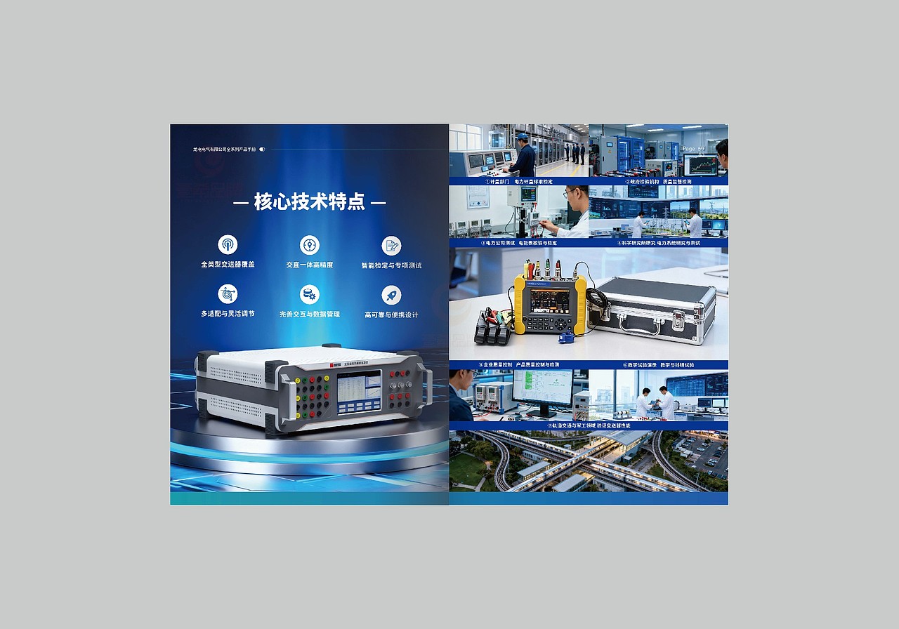 一希品牌设计---电气电网设备画册宣传册设计（图ZNDA0Mzk2NDQ0） - 书籍/画册 - 站酷设计师一希品牌设计原创素材 - 站酷ZCOOL