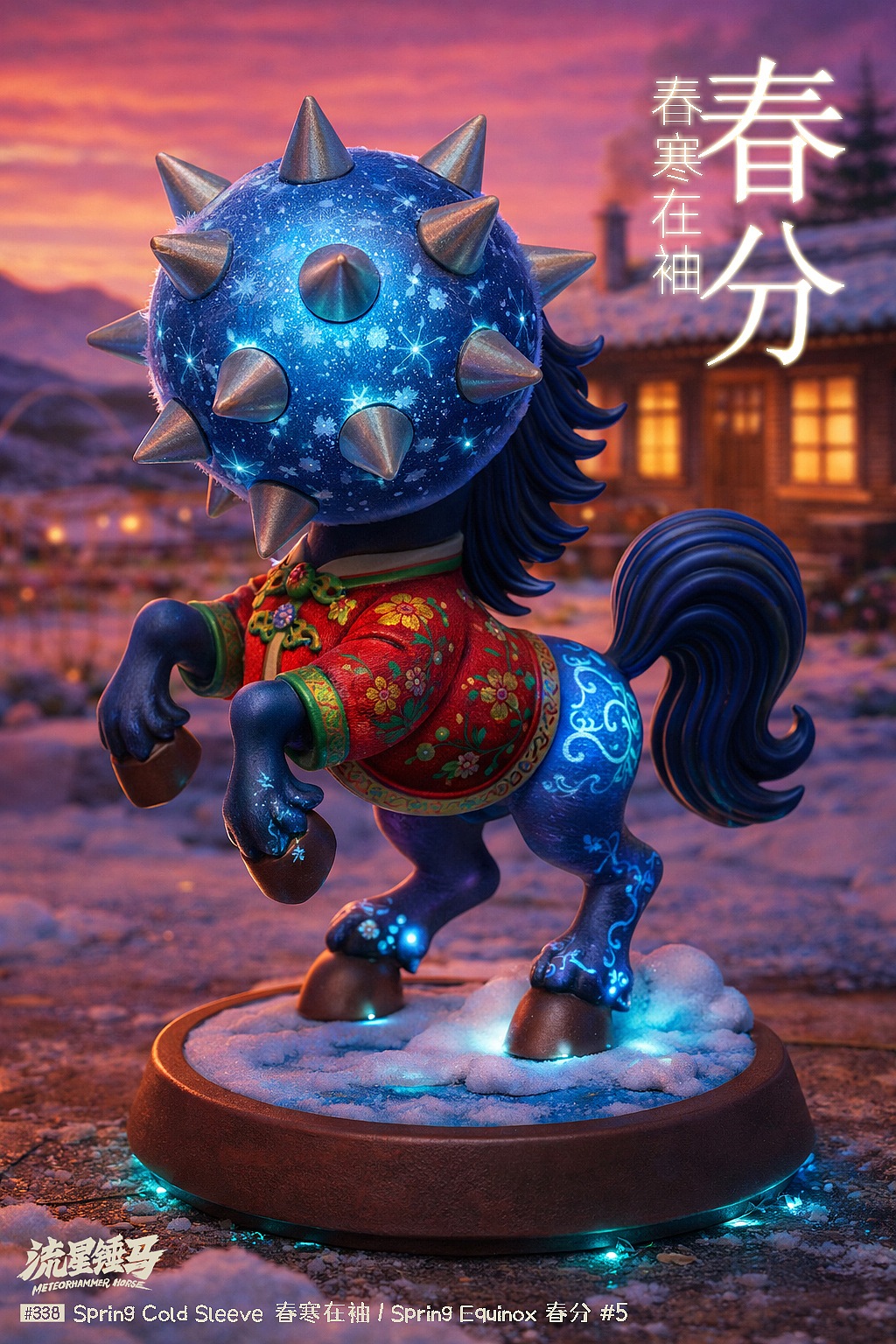 流星锤马·春分（图ZNDA0Mzk4MjU2） - AI作品 - 站酷设计师Gwemo鸡毛原创素材 - 站酷ZCOOL